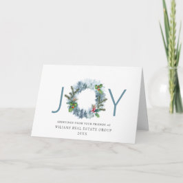 JOY Ligcape Wandejul Holly Berry Helgkort