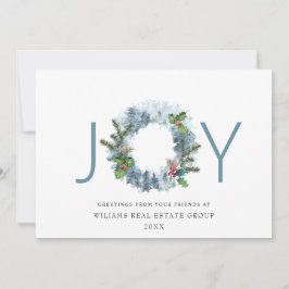 Joy Ligcape Wandejulskogen Hälsning Julkort