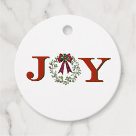 Joy med andedräkt gåvor etiketter