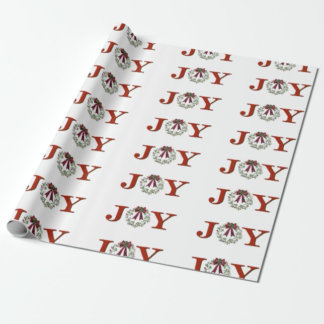 Joy med andedräkt presentpapper (Utrullad)