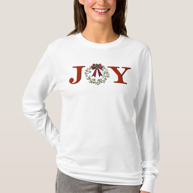 Joy med andedräkt t shirt (Framsida)