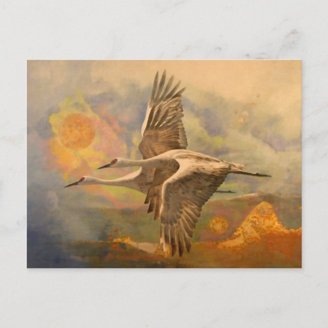 Joy, meddelande från Apollo Vykort (Framsida)