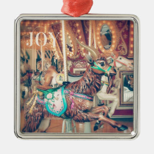 Joy Merry Goat Julgransprydnad Metall