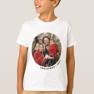 Joy Minimalist Family-julklapp 2023-Helgdag T Shirt