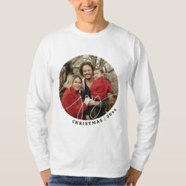 Joy Minimalist Family-julklapp 2024 Helgdag T Shirt