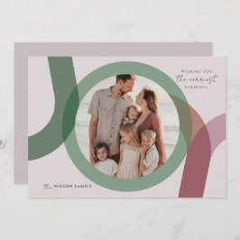 JOY Modern 2 Photo jul Julkort