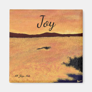 Joy - "Ocean Joy" Magnet by All Joy Art