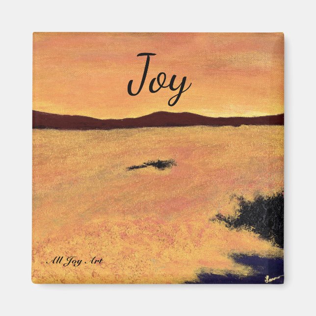 Joy - "Ocean Joy" Magnet by All Joy Art (Framsidan)