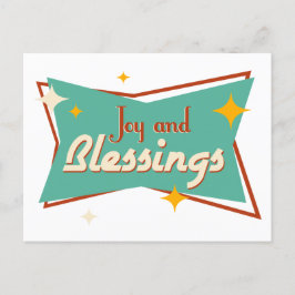 Joy och Blessings Helg Vykort