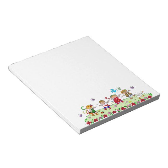 Joy of Dancing Ukrainska folkArt Anteckningsblock (Vinklad)