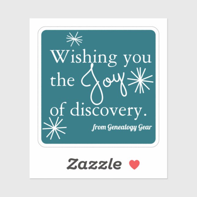 Joy of Discovery Klistermärken (Ark)