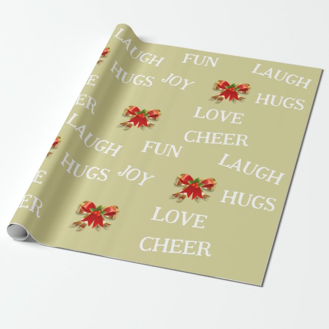 Joy of Jul Wrapping Papper Presentpapper (Utrullad)
