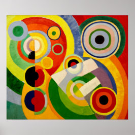 Joy of Life - Abstrakt Classic av Robert Delaunay Poster