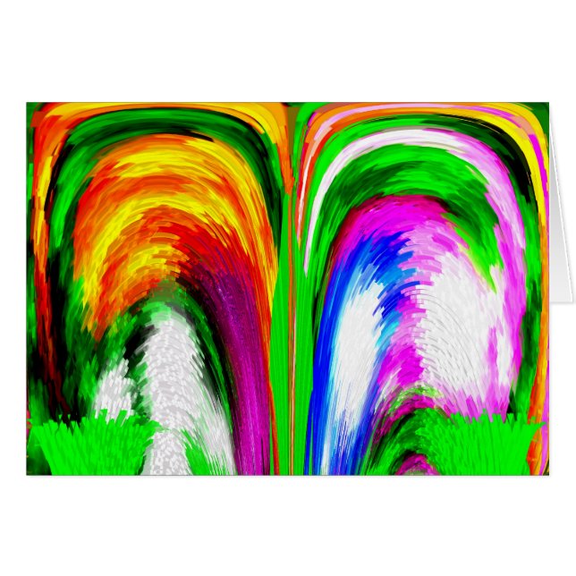 Joy of Springtime Hälsningskort (Framsidan Horizontal)