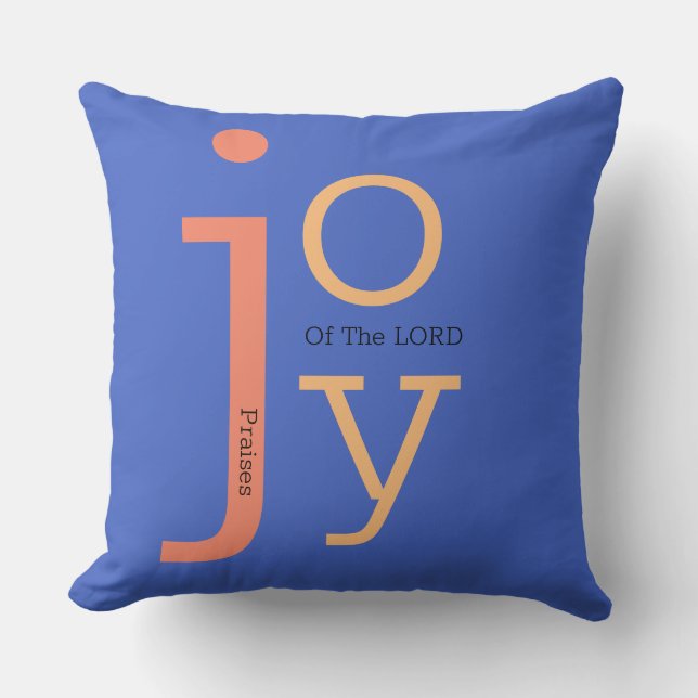 Joy of the LORD Kudde (Framsida)