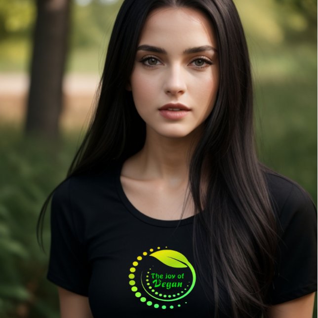 Joy of Vegan Women's T-Shirt (Skapare uppladdad)