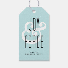 Joy & Peace Gift Märkre Presentetikett