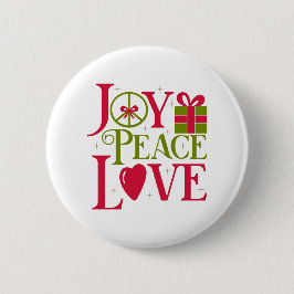 Joy Peace Kärlek Knapp