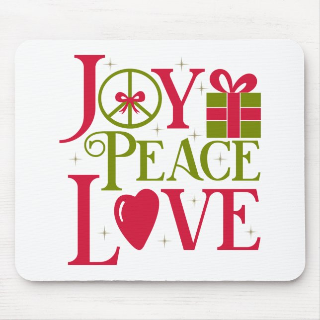 Joy Peace Kärlek Musmatta (Framsidan)