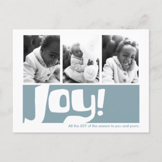 Joy & Peace Triptych Postcard Helg Vykort
