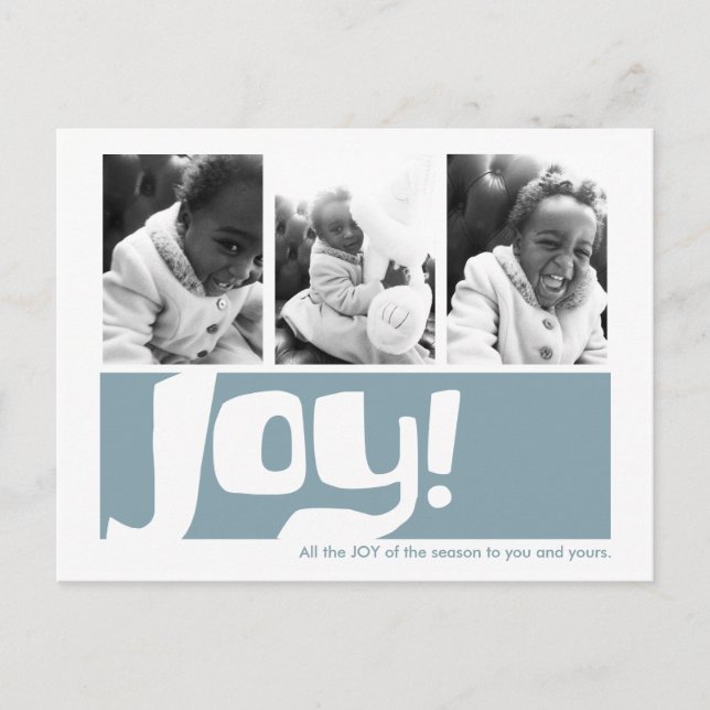Joy & Peace Triptych Postcard Helg Vykort (Framsida)