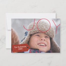 Joy Photo - 3 x 5-julkort Inbjudningar