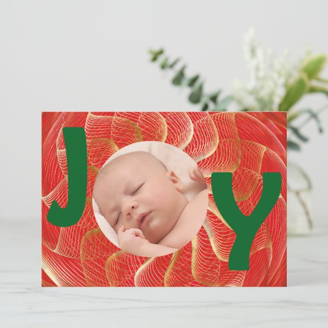Joy Photo Julkort (Stående Fram)