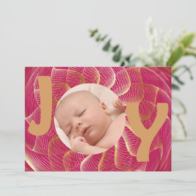 Joy Photo Julkort (Stående Fram)