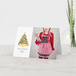 Joy Pizza Kärlek jul Foton Kort