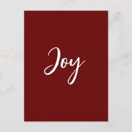 Joy Post Card Vykort