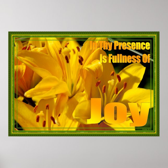 Joy Poster (Framsidan)