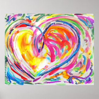 Joy Poster hjärta