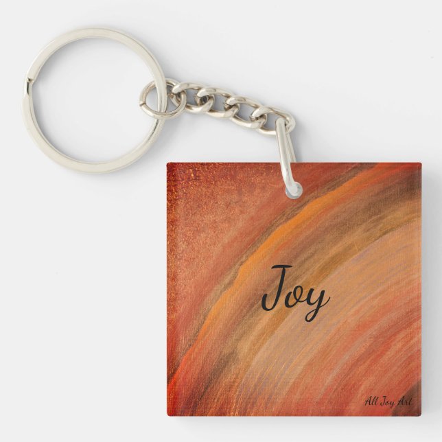 Joy "Precious Time"-nyckelkedja efter all Joy Art (Framsidan)