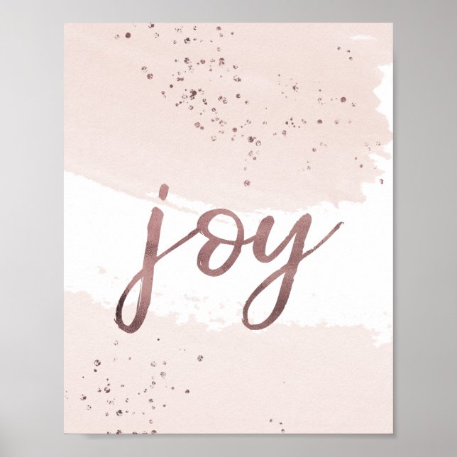 Joy | Ro Guld jul Poster (Framsidan)