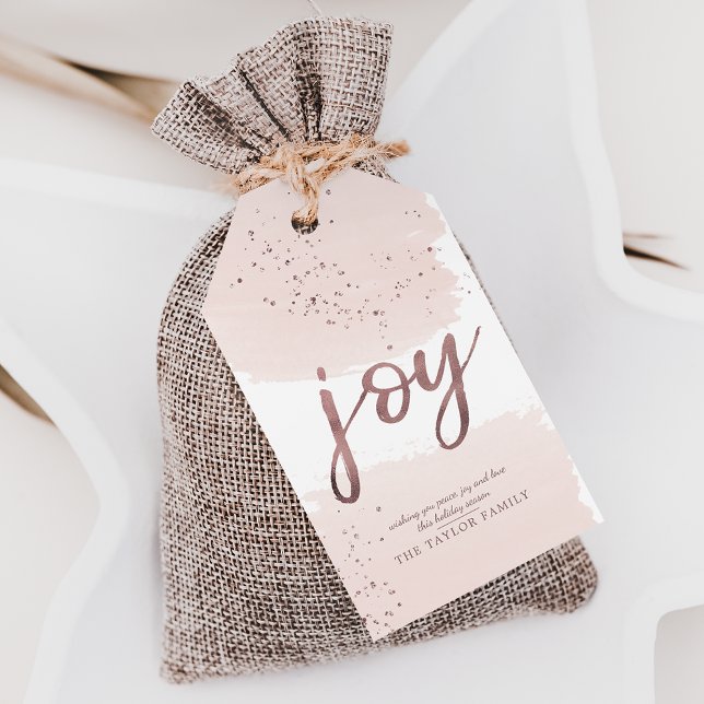 Joy | Ro Guld jul Presentetikett (Skapare uppladdad)