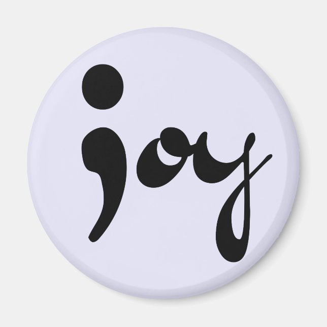 Joy Semicolon Magnet (Framsidan)
