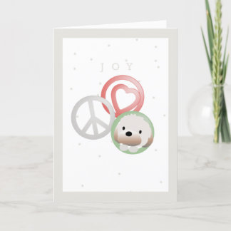 Joy Shihtzu Helgkort