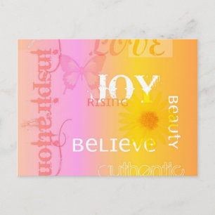 Joy Stigning Pastel Postcard Vykort