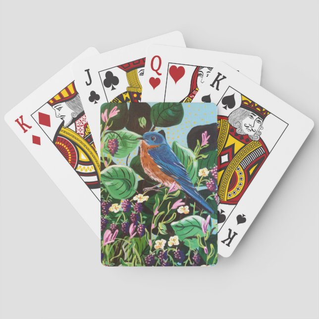 Joy Sylt Bluebird Spel Kort (Baksidan)