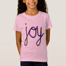 Joy! T-shirt för flickor