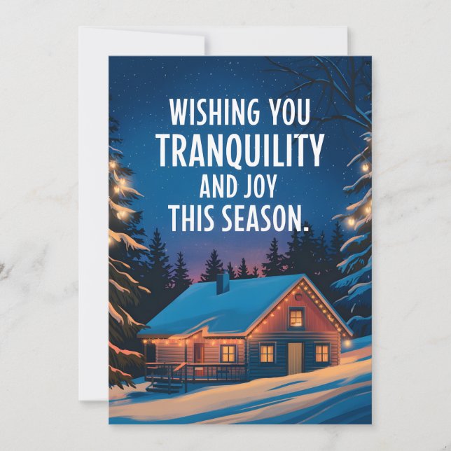 Joy The Season - Julkort (Framsida)