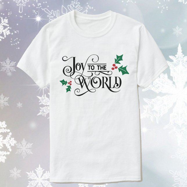 Joy till jul i världen t shirt (Skapare uppladdad)