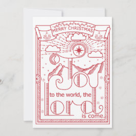 Joy till julklappen inbjudningar