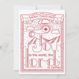 Joy till julklappen inbjudningar