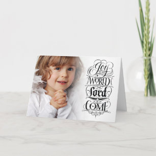 Joy till Religiösans kristna jul Helgkort