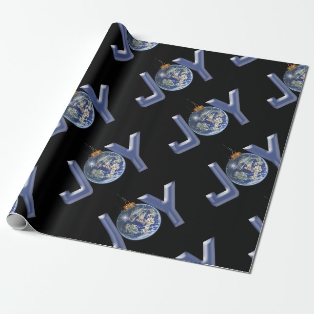 Joy till världen presentpapper (Utrullad)