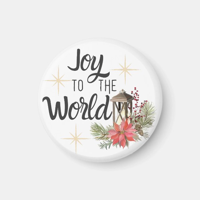 Joy till världens julmagnet magnet (Framsidan)