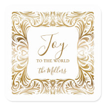 Joy till världsfamiljens Elegant i Namn jul