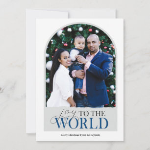Joy till World Arch Religiösa-julkort Kort