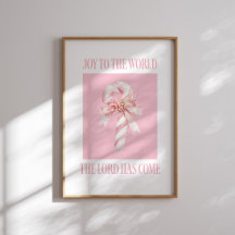 Joy till World Candy cane-julen Poster
